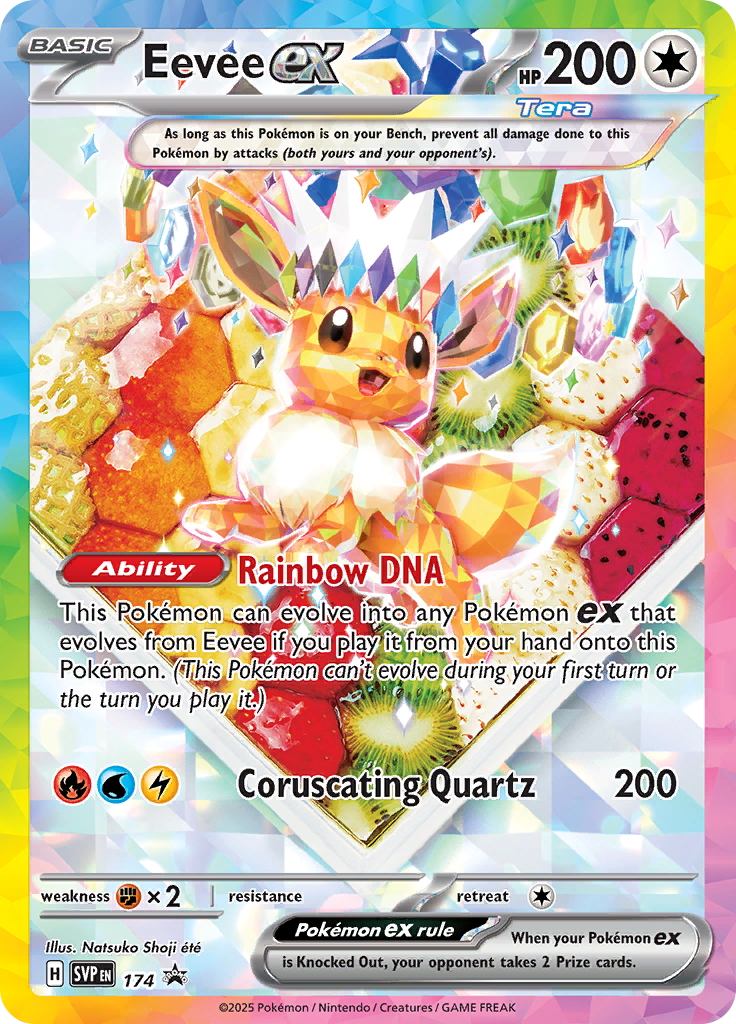 Eevee ex - Scarlet & Violet Black Star Promos (Promo) [PR-SV-174] English / Near Mint / Normal