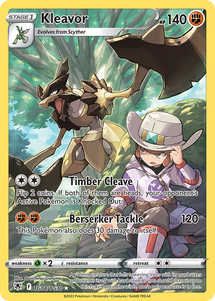 Kleavor - Astral Radiance Trainer Gallery (Trainer Gallery Rare Holo) [ASR-TG08] English / Near Mint / Normal
