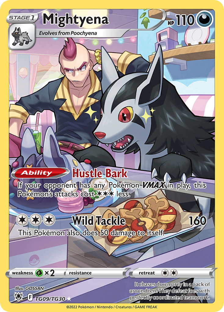 Mightyena - Astral Radiance Trainer Gallery (Trainer Gallery Rare Holo) [ASR-TG09] English / Near Mint / Normal