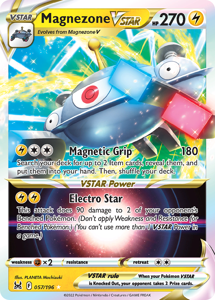 Magnezone VSTAR - Lost Origin (Rare Holo VSTAR) [LOR-57] English / Near Mint / Normal