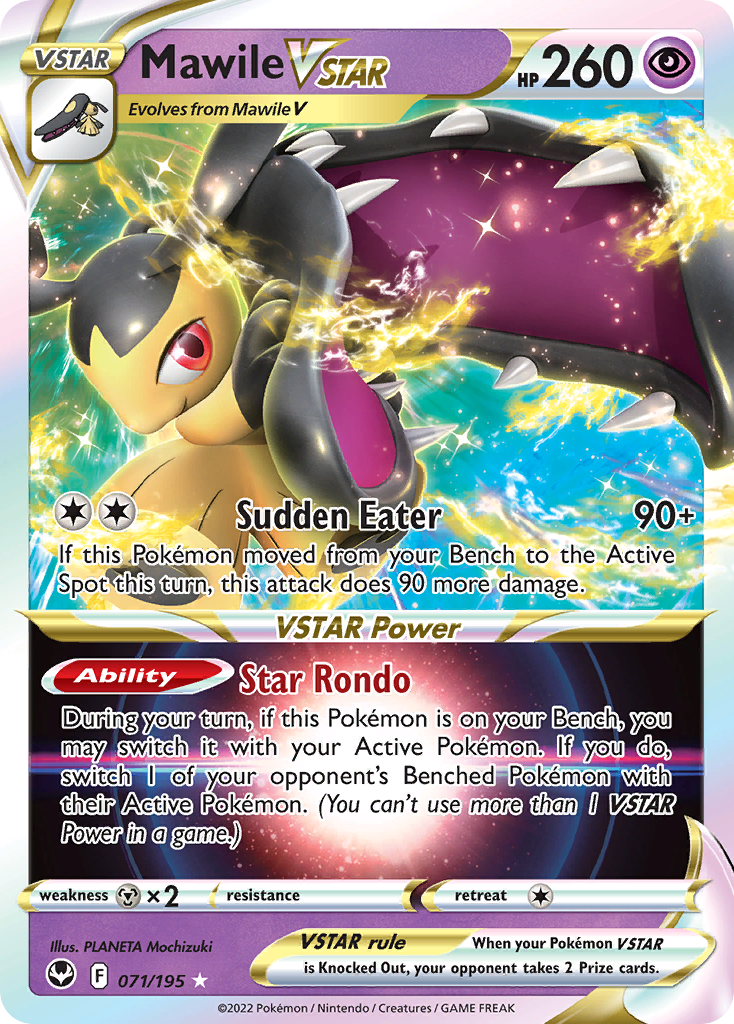 Mawile VSTAR - Silver Tempest (Rare Holo VSTAR) [SIT-71] English / Near Mint / Normal