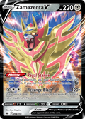 Zamazenta V - Crown Zenith (Rare Holo V) [CRZ-98] English / Near Mint / Normal