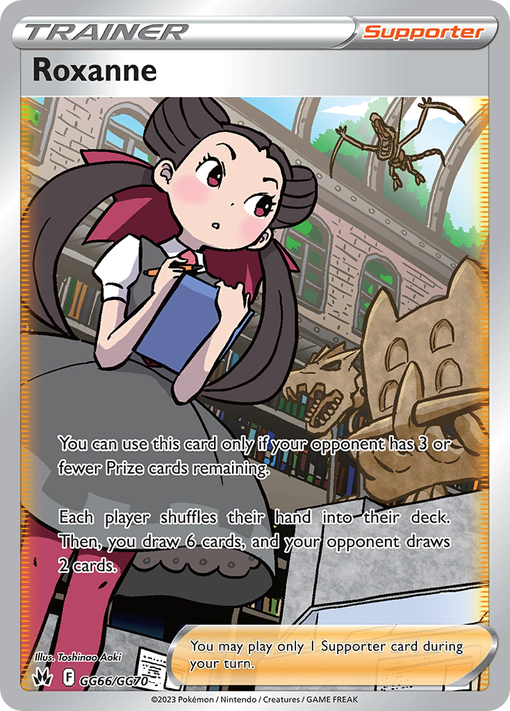Roxanne - Crown Zenith Galarian Gallery (Rare Ultra) [CRZ-GG66] English / Near Mint / Normal