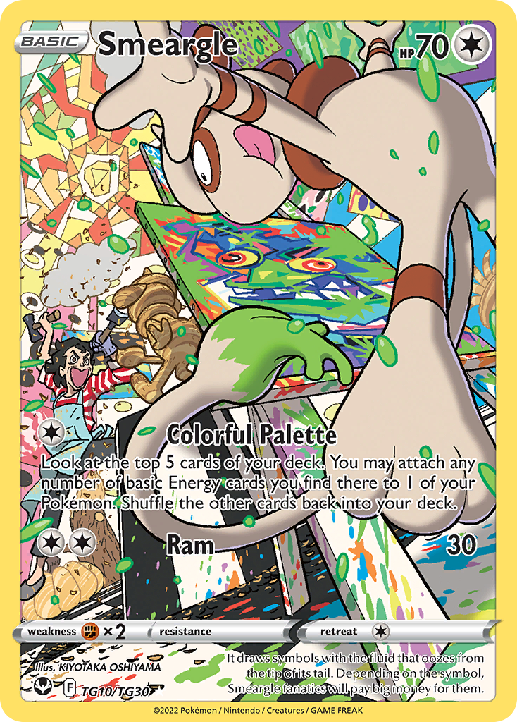 Smeargle - Silver Tempest Trainer Gallery (Trainer Gallery Rare Holo) [SIT-TG10] English / Near Mint / Normal