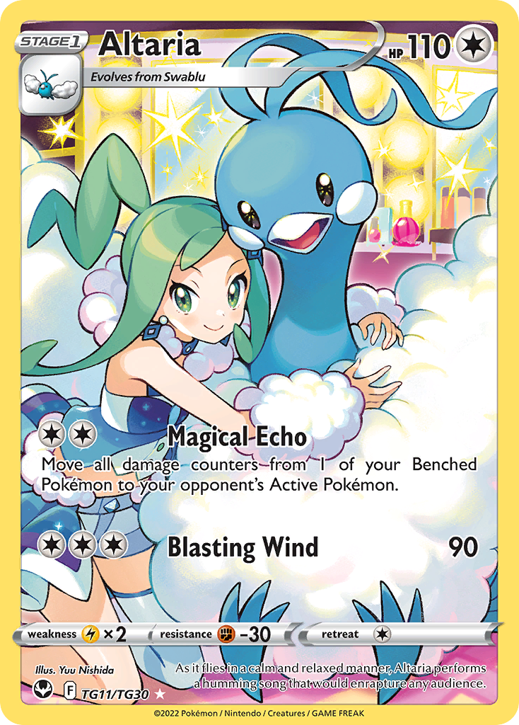 Altaria - Silver Tempest Trainer Gallery (Trainer Gallery Rare Holo) [SIT-TG11]