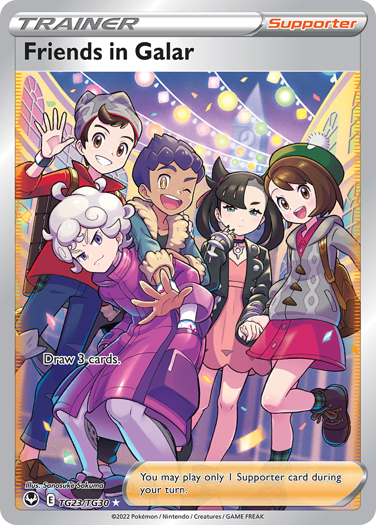Friends in Galar - Silver Tempest Trainer Gallery (Rare Ultra) [SIT-TG23] English / Near Mint / Normal