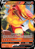 Centiskorch V - Darkness Ablaze (Rare Holo V) [DAA-33] English / Near Mint / Normal