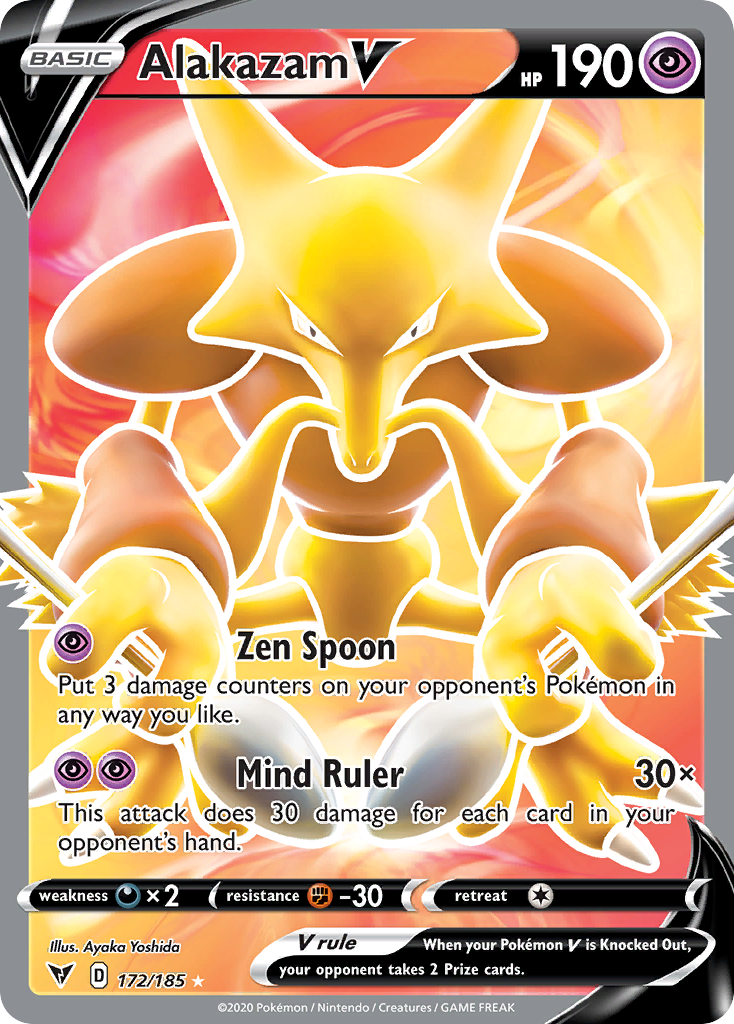 Alakazam V - Vivid Voltage (Rare Ultra) [VIV-172]