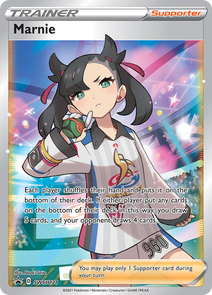 Marnie - SWSH Black Star Promos (Promo) [PR-SW-SWSH121] English / Near Mint / Normal