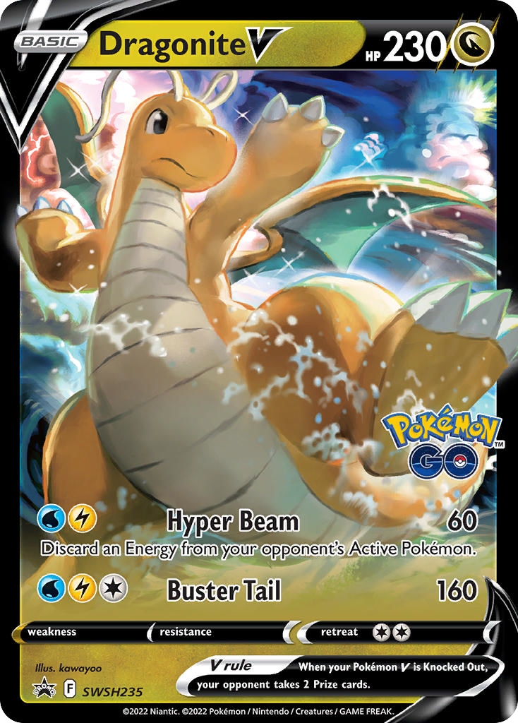 Dragonite V - SWSH Black Star Promos (Promo) [PR-SW-SWSH235] English / Near Mint / Normal