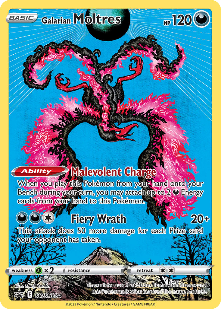 Galarian Moltres - SWSH Black Star Promos (Promo) [PR-SW-SWSH284] English / Near Mint / Normal