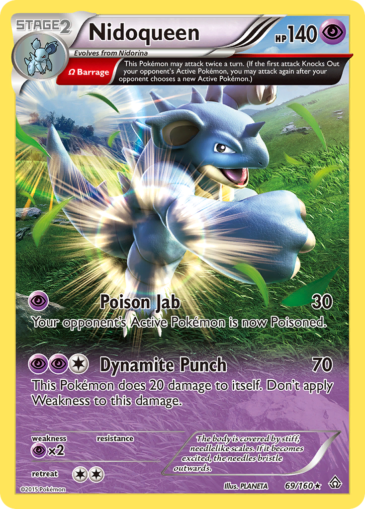 Nidoqueen - Primal Clash (Rare) [PRC-69] English / Near Mint / Normal