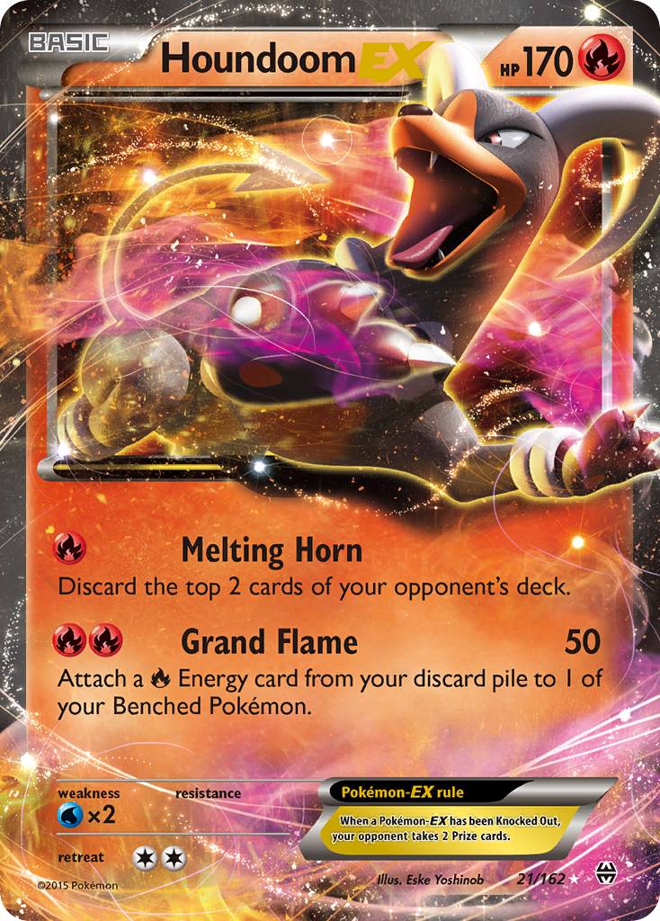 Houndoom-EX - BREAKthrough (Rare Holo EX) [BKT-21] English / Near Mint / Normal