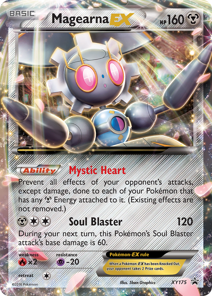 Magearna-EX - XY Black Star Promos (Promo) [PR-XY-XY175] English / Near Mint / Normal